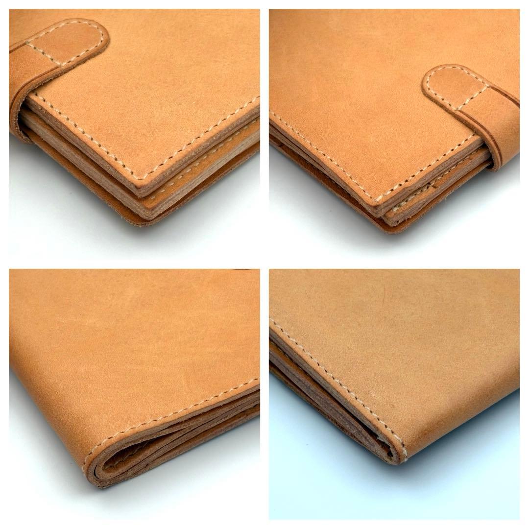 IL BISONTE イルビゾンテ 二つ折り財布　ヌメ　定番　ウォレット 美品