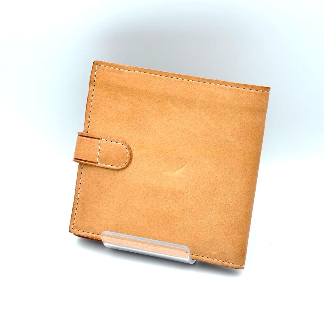 IL BISONTE イルビゾンテ 二つ折り財布　ヌメ　定番　ウォレット 美品