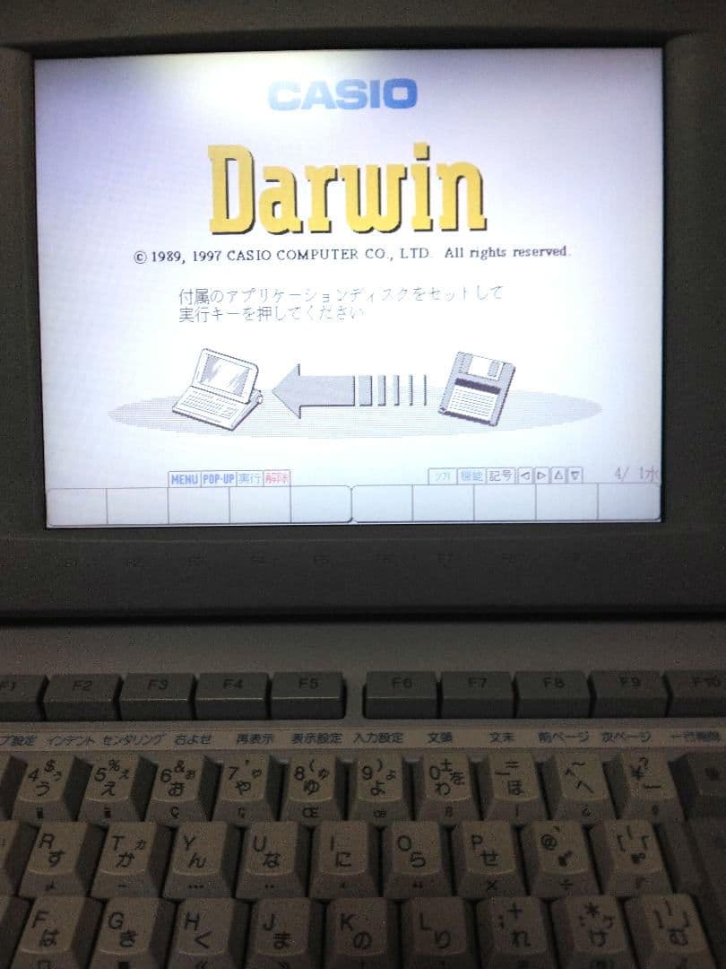 カシオカラーワ－プロDarwinCX-6000