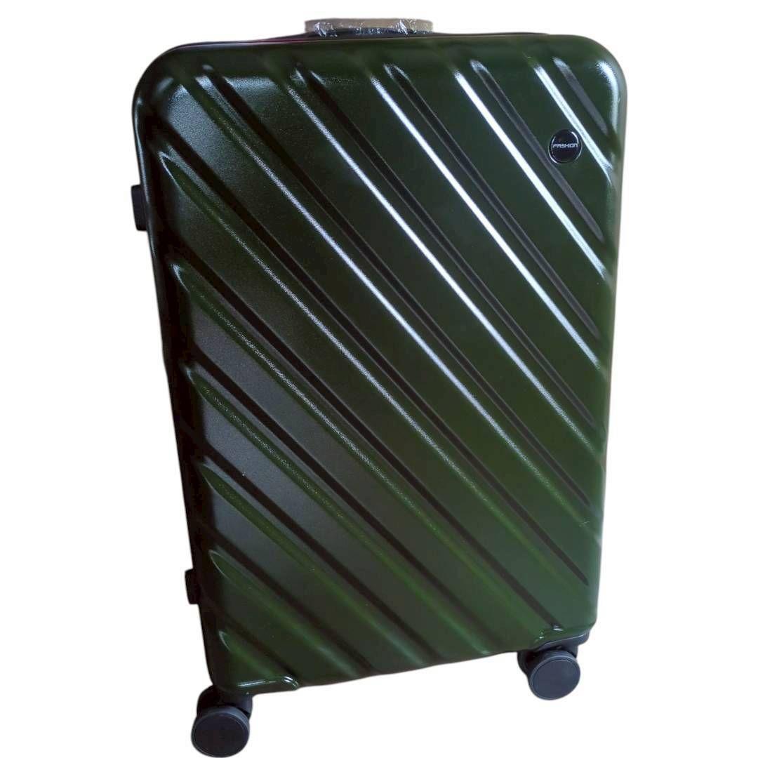 スーツケース 【Ｌ】 グリーン キャリー 拡張機能付 大容量 静音キャスター