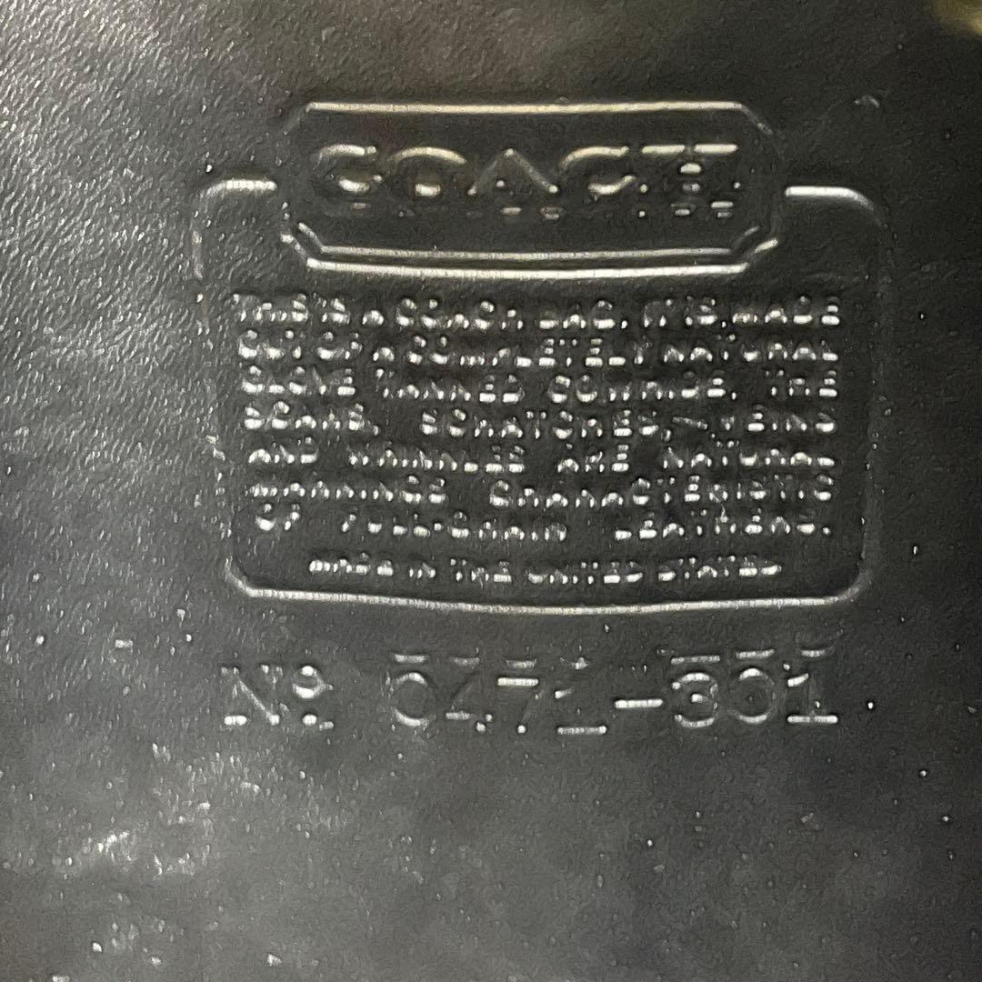 r*t様 【美品】オールドコーチ USA製 ドイツホック　グラブタンレザー 黒