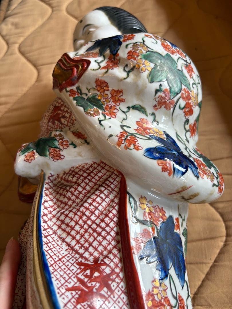 お多福　置物