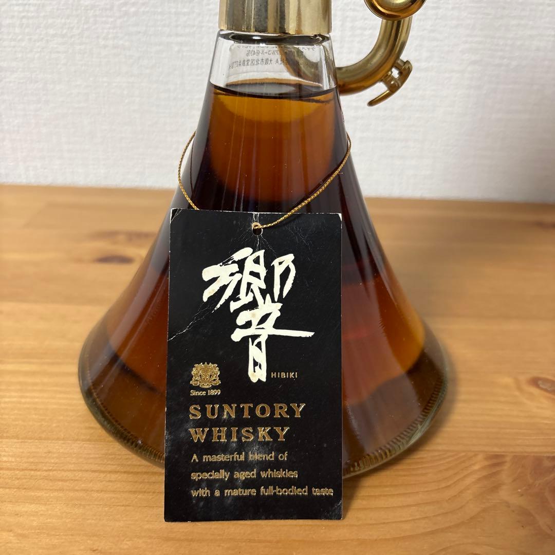 サントリーウイスキー　響 楽器シリーズ トランペット型ボトル　未開封