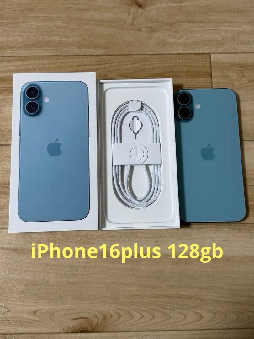携帯電話本体 iPhone16plus 128gb
