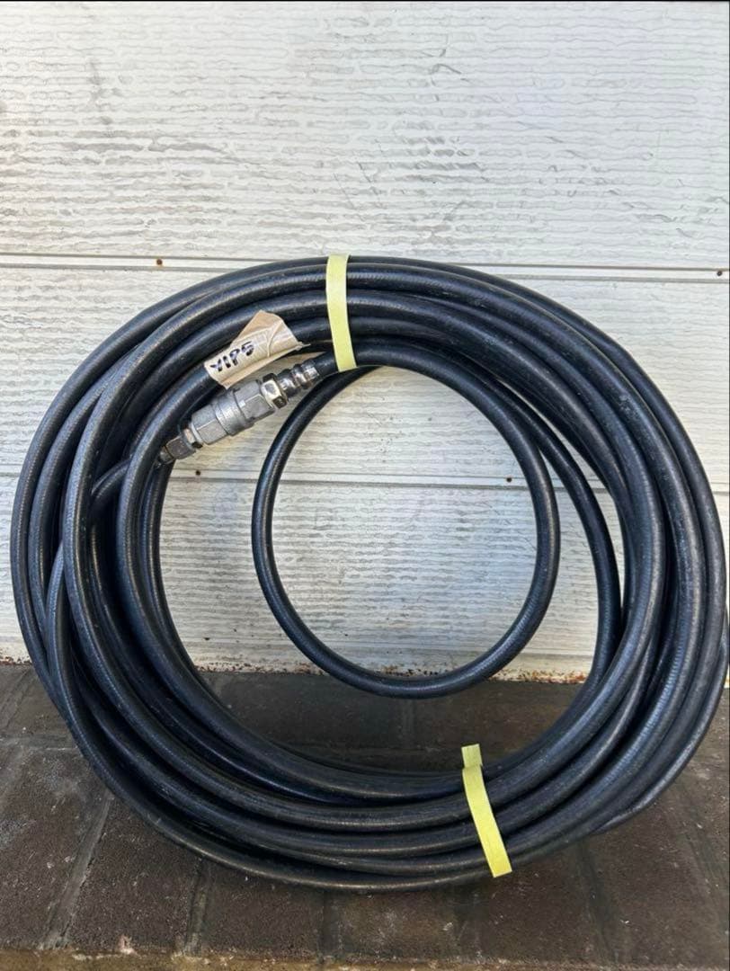 VIP5ツルミHPJ-5ESM高圧洗浄機防音ガン・高圧ホース・給排水ホースセット