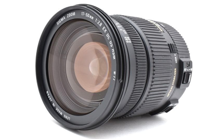 Sigma 17-50mm F/2.8 EX DC OS HSM（EFマウント）