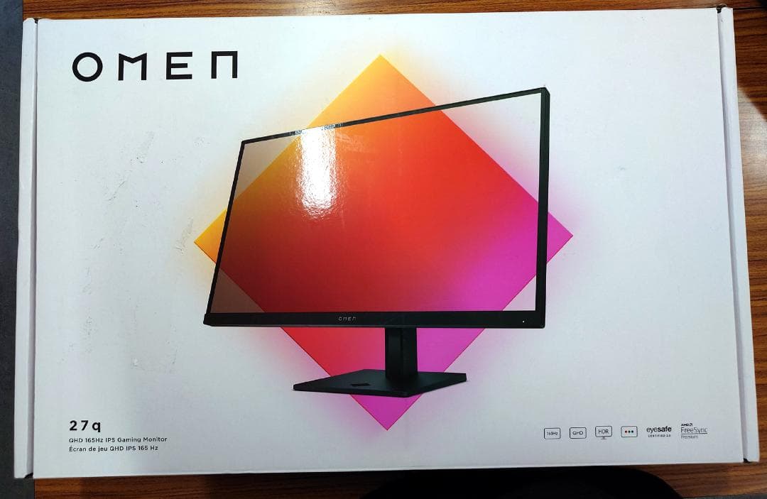 OMEN 27q ゲーミングモニター 27インチ WQHD HP 美品