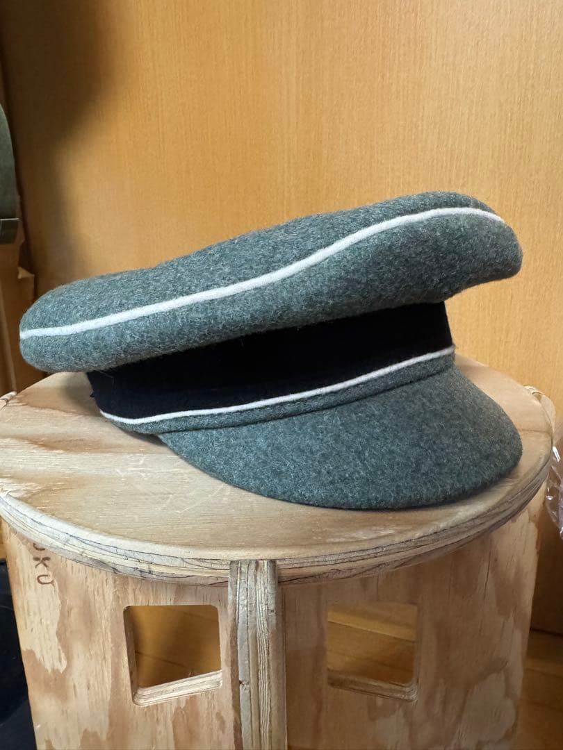 ドイツ軍　将校用制帽　徽章無し