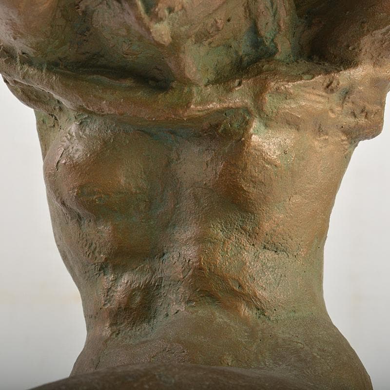 ブロンズ像　裸婦像　女性像　置物　約2.2kg　V　R7408