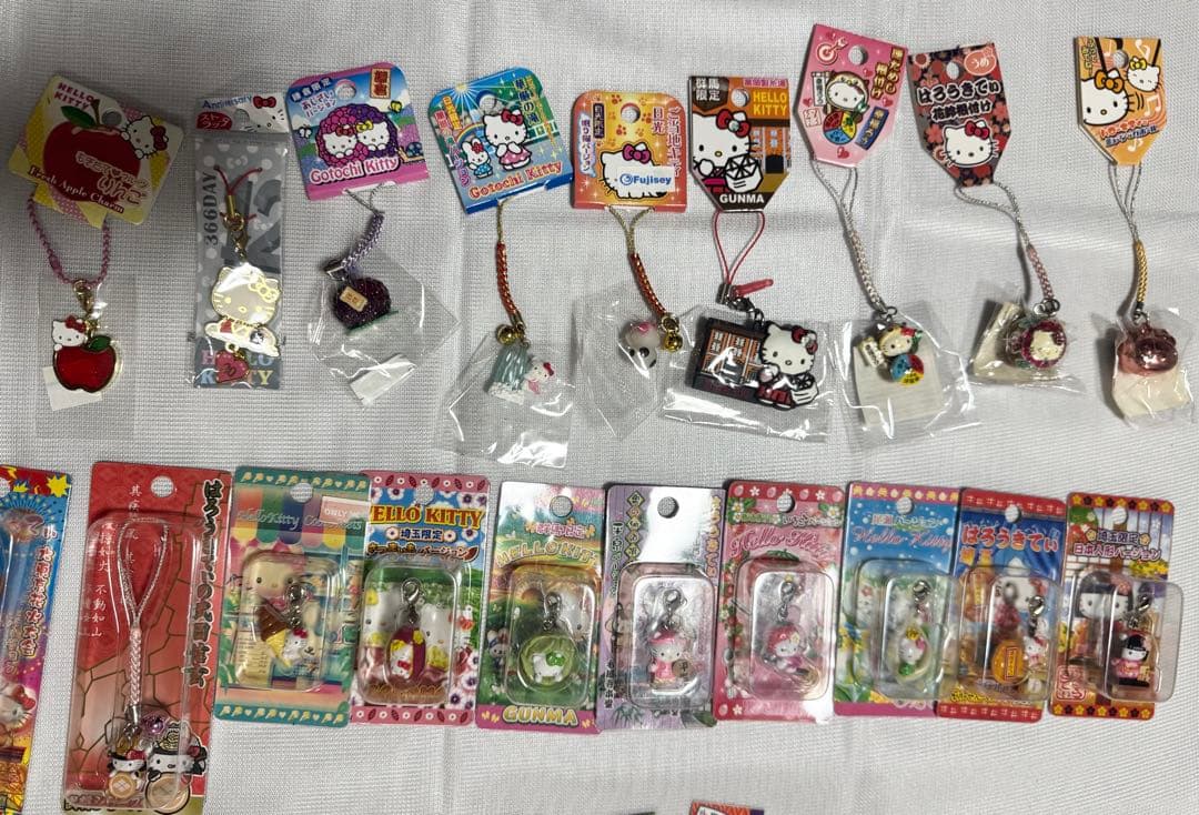 【激レア】ご当地キティ 308点 まとめ売り！ストラップ 根付 大量セット