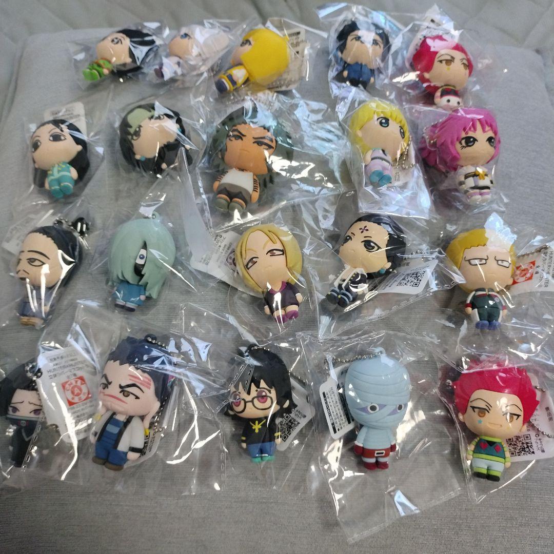HUNTER×HUNTER　立体ラバーマスコット　フルコンプ20体セット