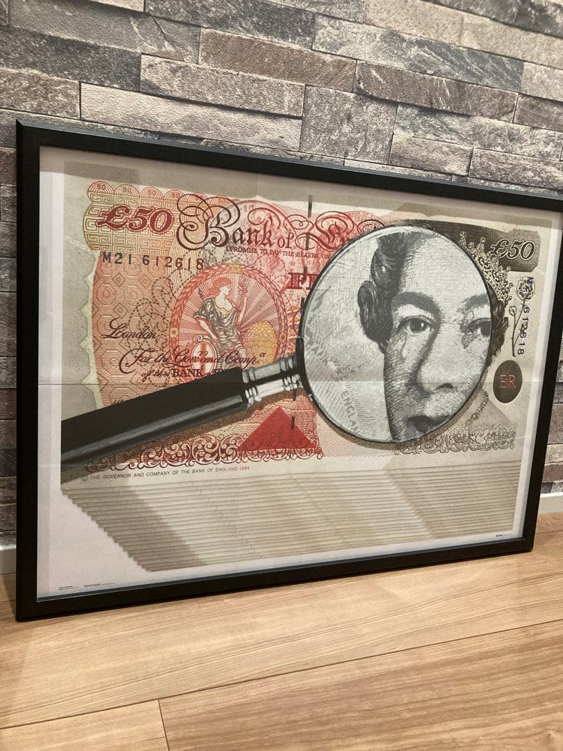 PENNY TEARS IN THE REIGN banksy バンクシー