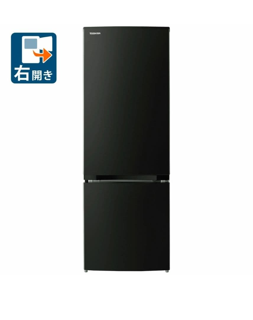 【送料込み】2025年製　東芝 170L 2ドア冷蔵庫 GR-W17BS-KT