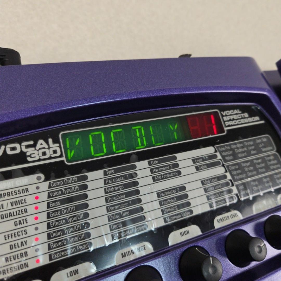 DigiTech VOCAL300 ボーカル用マルチエフェクター デジテック