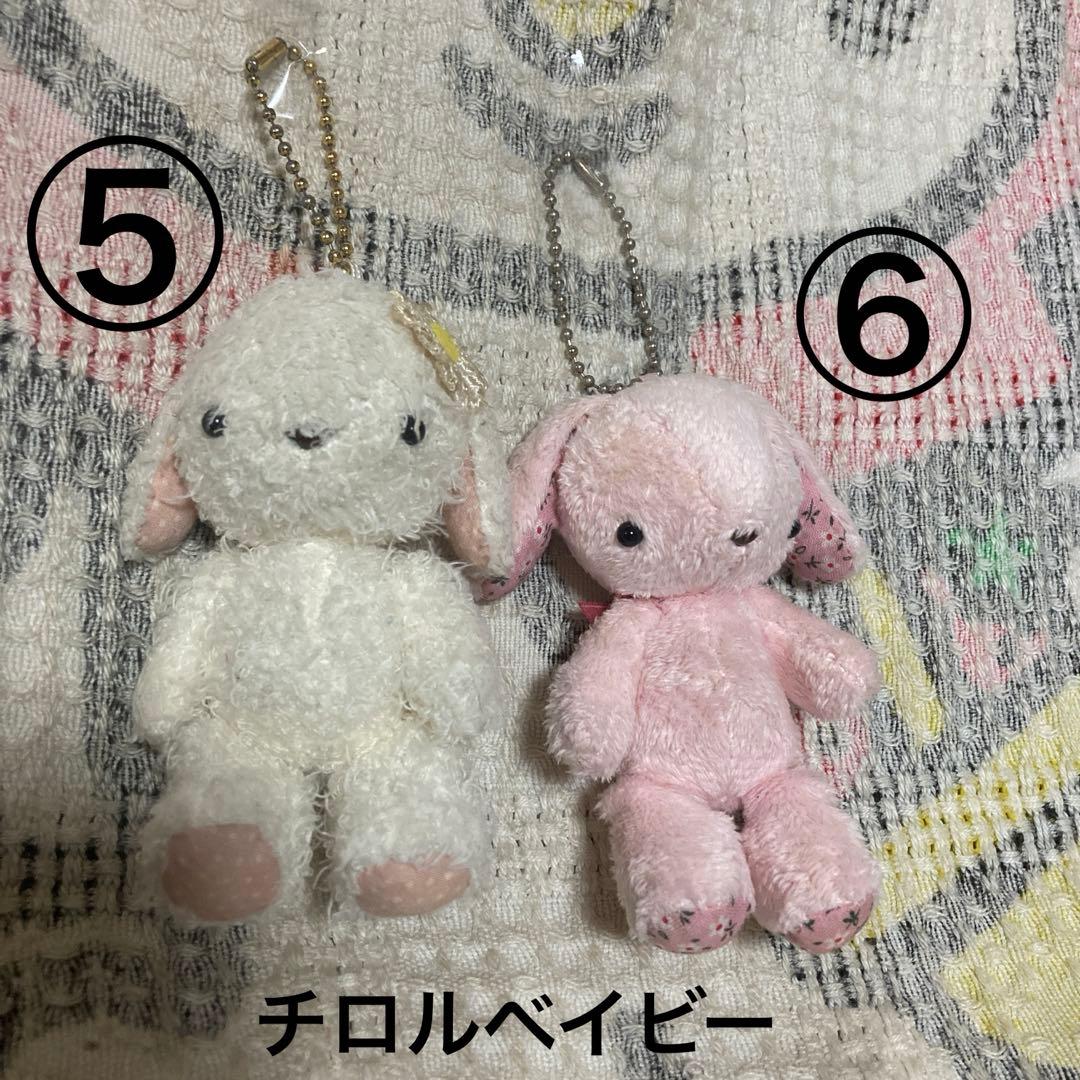 モンスイユ　マスコット　6コセット　中古品
