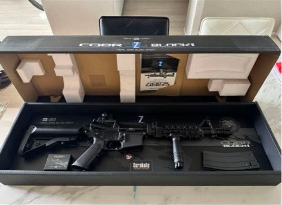 【ほぼ新品！】東京マルイCQBR BLOCK1 ガスブローバック ブラック