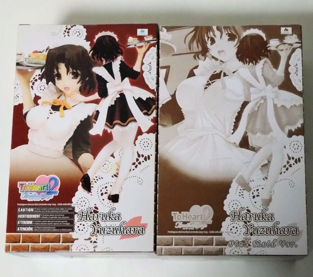 ToHeart2 フィギュア 柚原春夏 メイド ピンクメイドVer. セット