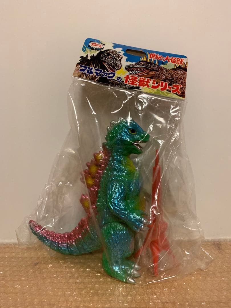 ブルマァク BULLMARK ゴジラ50 グリーン ソフビ