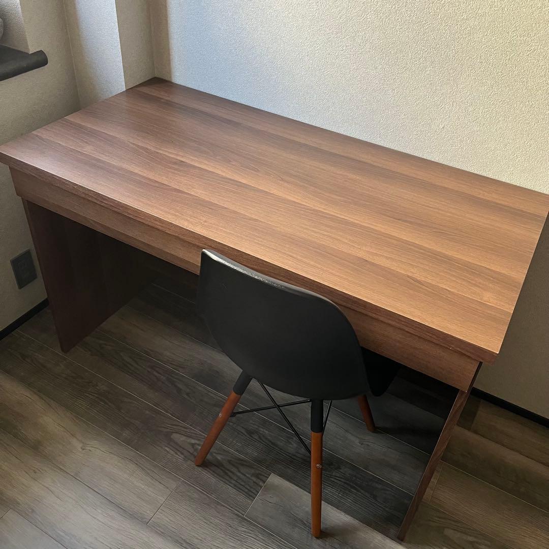 ロウヤ　LOWYA 幅120 システムデスクセット デスク ウォルナット