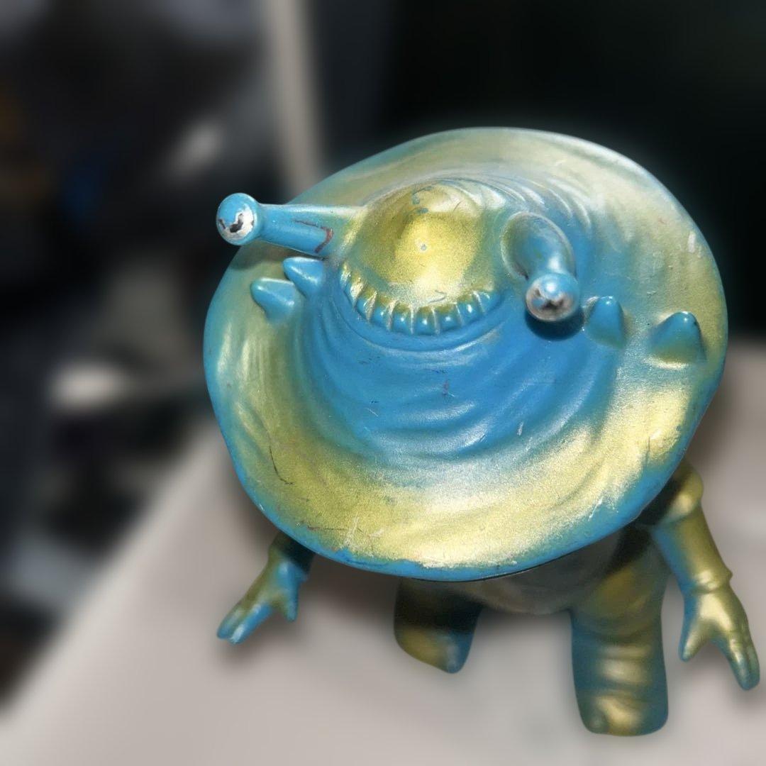 ウルトラマンシリーズ　カネゴン　ソフビ人形　ブルマーク　1992 復刻版