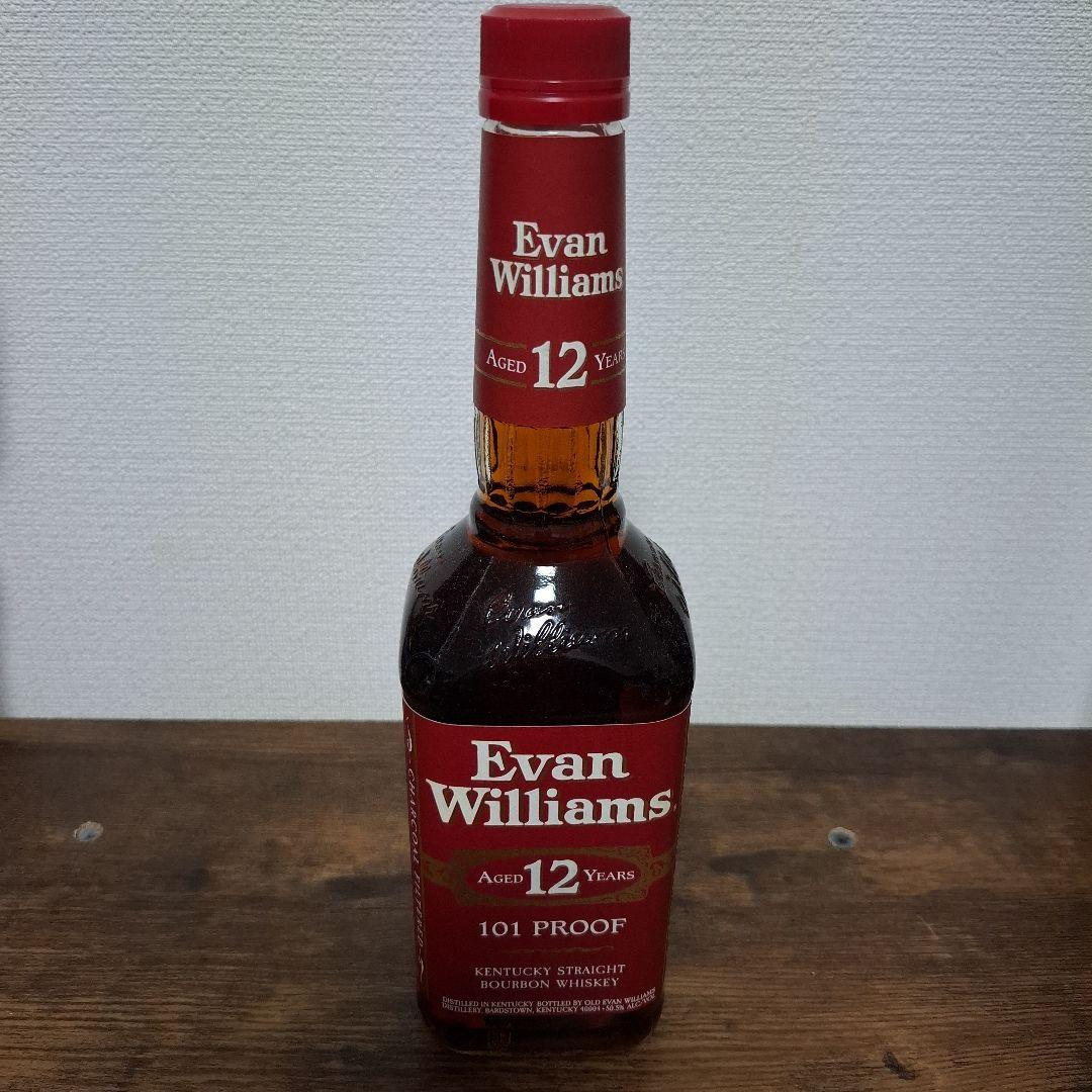 旧ボトル　Evan Williams 12 Years 101 Proof