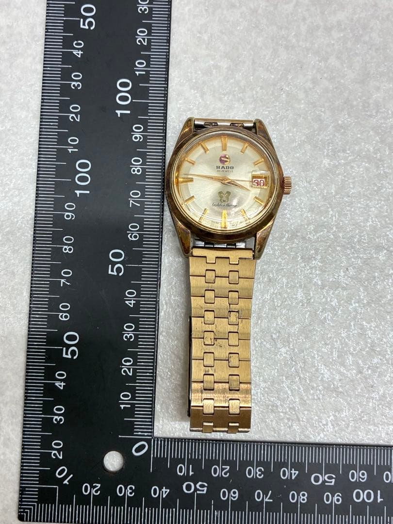 ビンテージ RADOラドー 初代 ゴールデンホース 自動巻 30石 SWISS