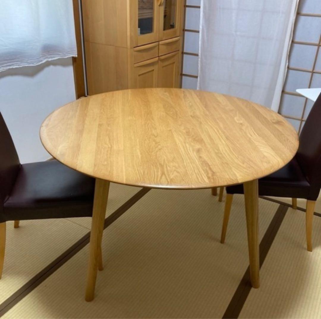 ※NSさん専用ラウンドダイニングテーブル　大川家具　journal