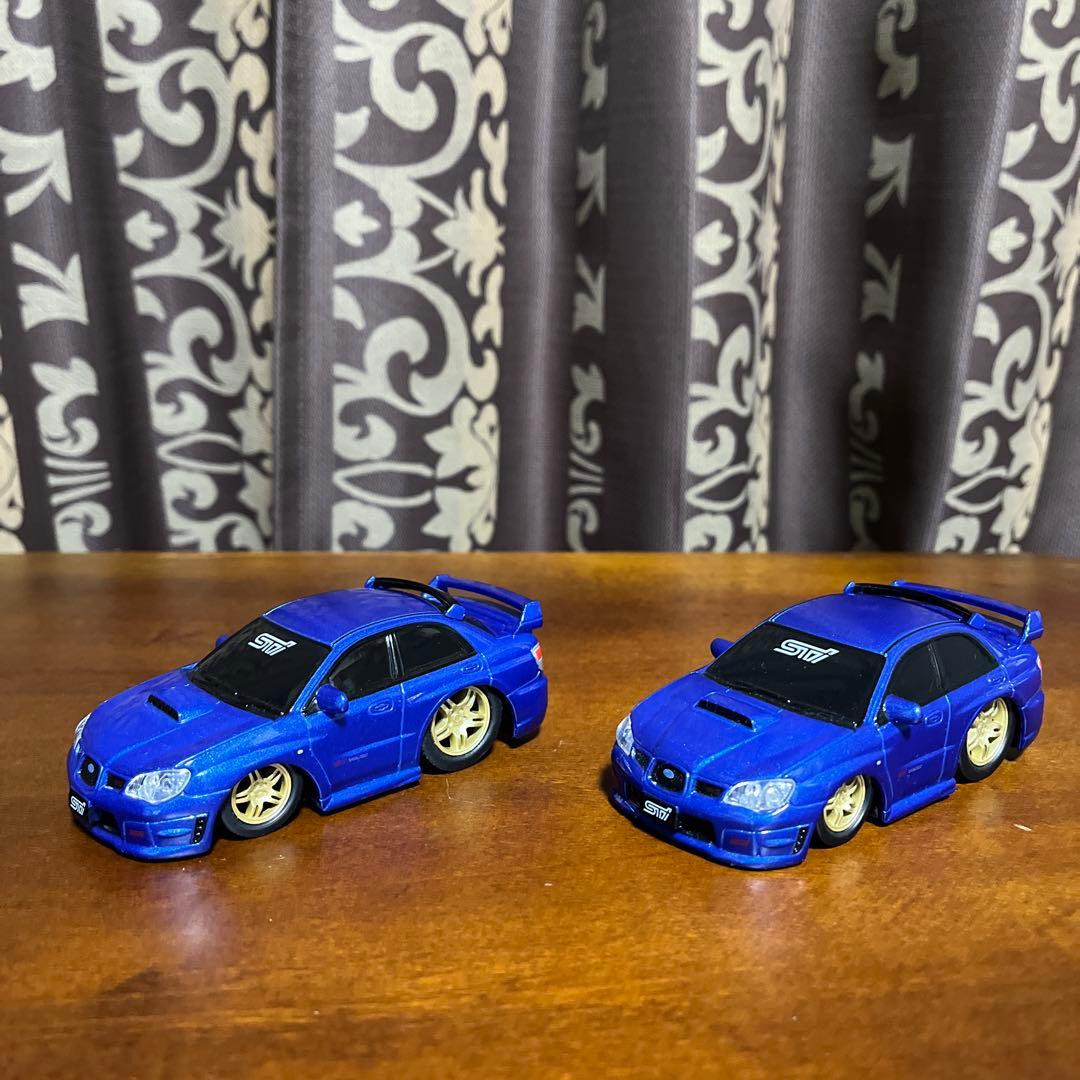 ドライブタウン　スバル インプレッサ鷹目　2台　シャコタン加工品