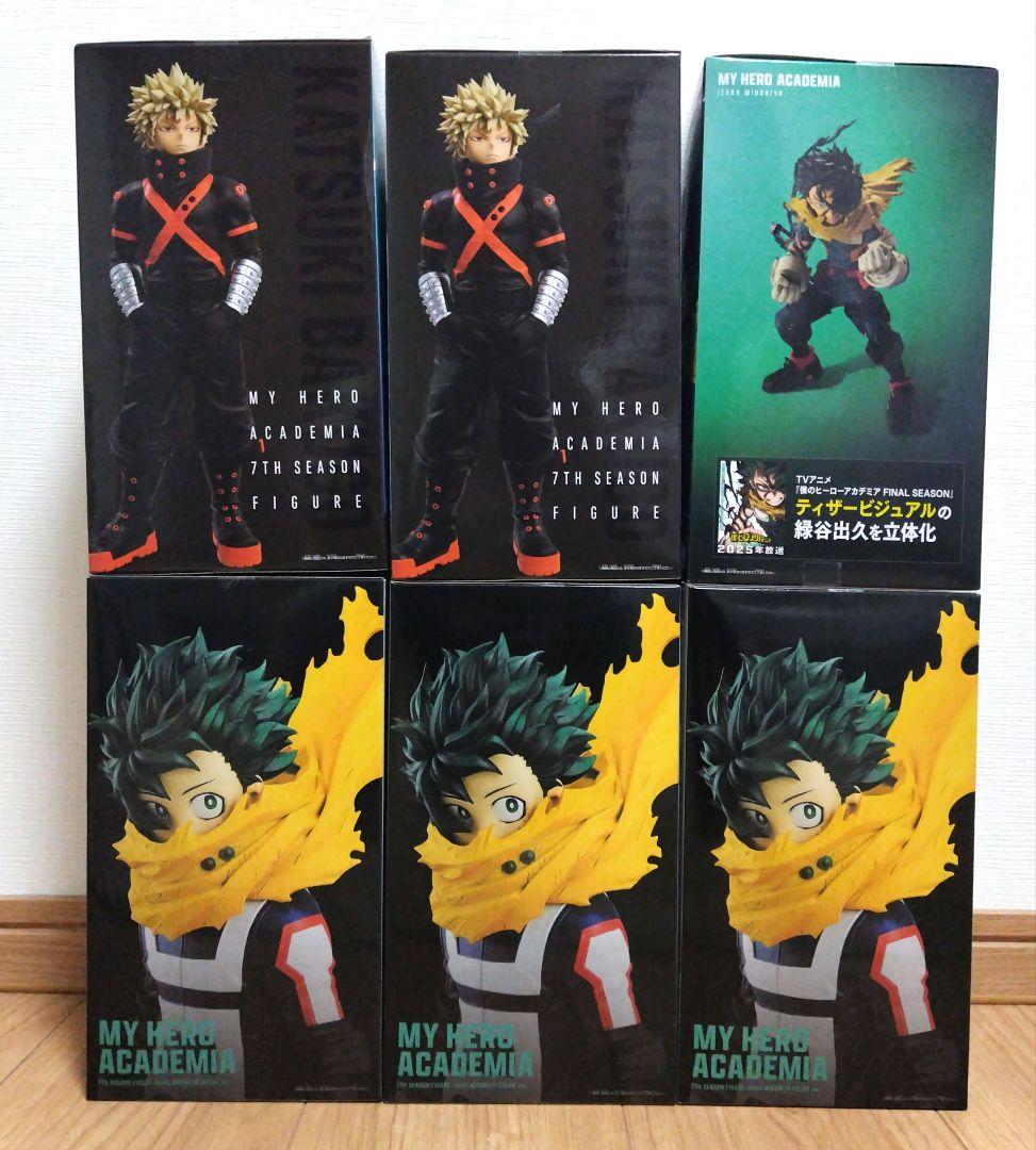 僕のヒーローアカデミア 7TH SEASON FIGURE 計6点まとめ売り