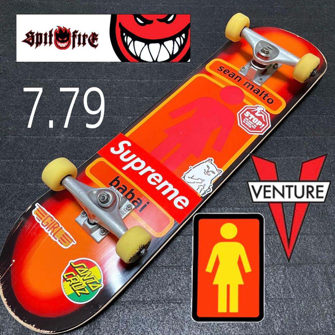 GIRL ガール　ベンチャー　スピットファイア　スケートボード　スケボー