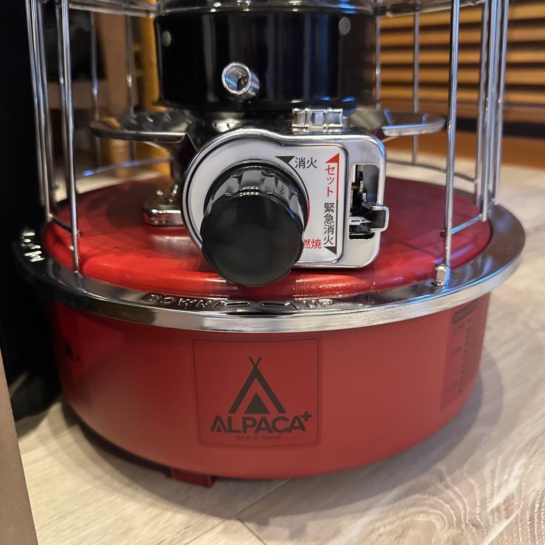 ALPACA ストーブ セット売り❣️値下げ中❣️美品❣️お得‼️赤人気色❣️