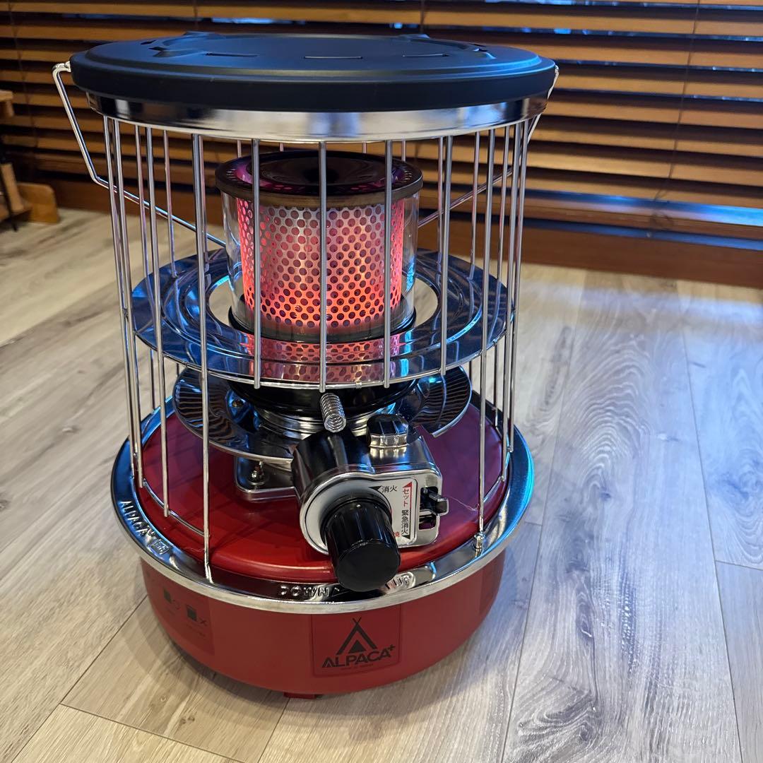 ALPACA ストーブ セット売り❣️値下げ中❣️美品❣️お得‼️赤人気色❣️
