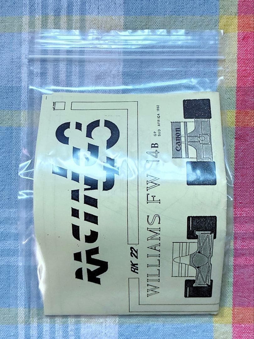 当時モノ Racing43 1/43 ウィリアムズ・ルノー FW14B