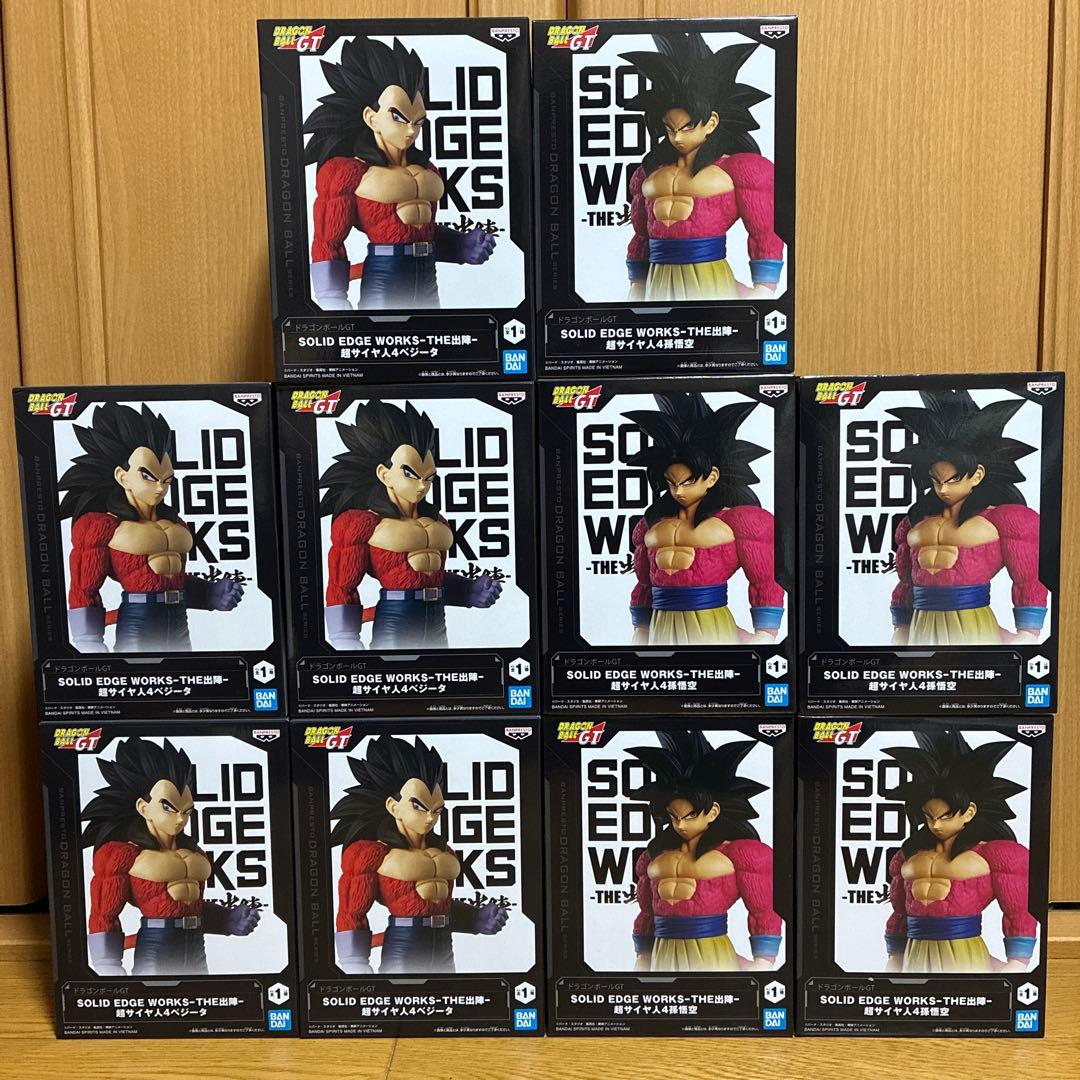 ドラゴンボールGT SOLID EDGE WORKS 悟空 ベジータ　計10点