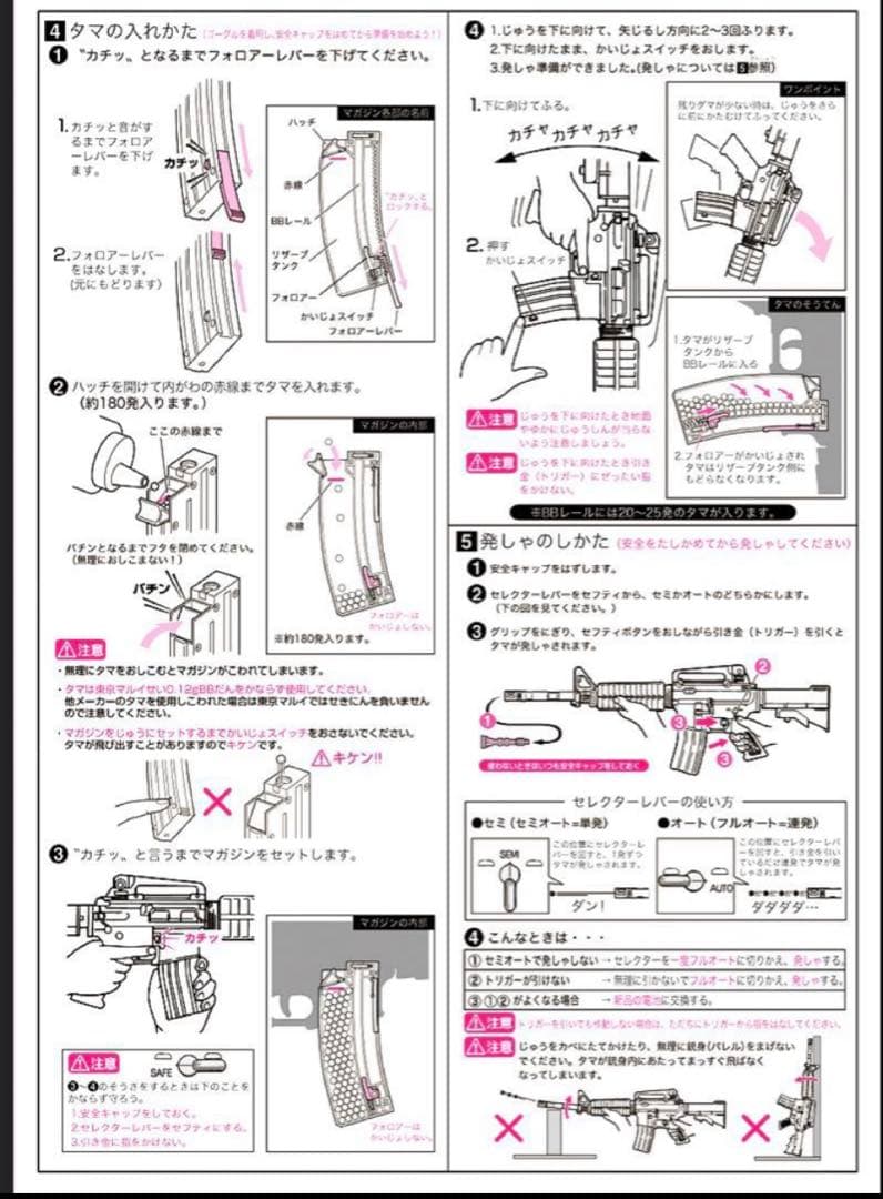 美品　東京マルイ カスタム品　コルト　M4A1 カービン　ボーイズ　金属ピニオン
