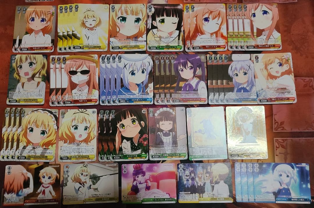 ご注文はうさぎですか?　ごちうさ　デッキ　ヴァイスシュヴァルツ