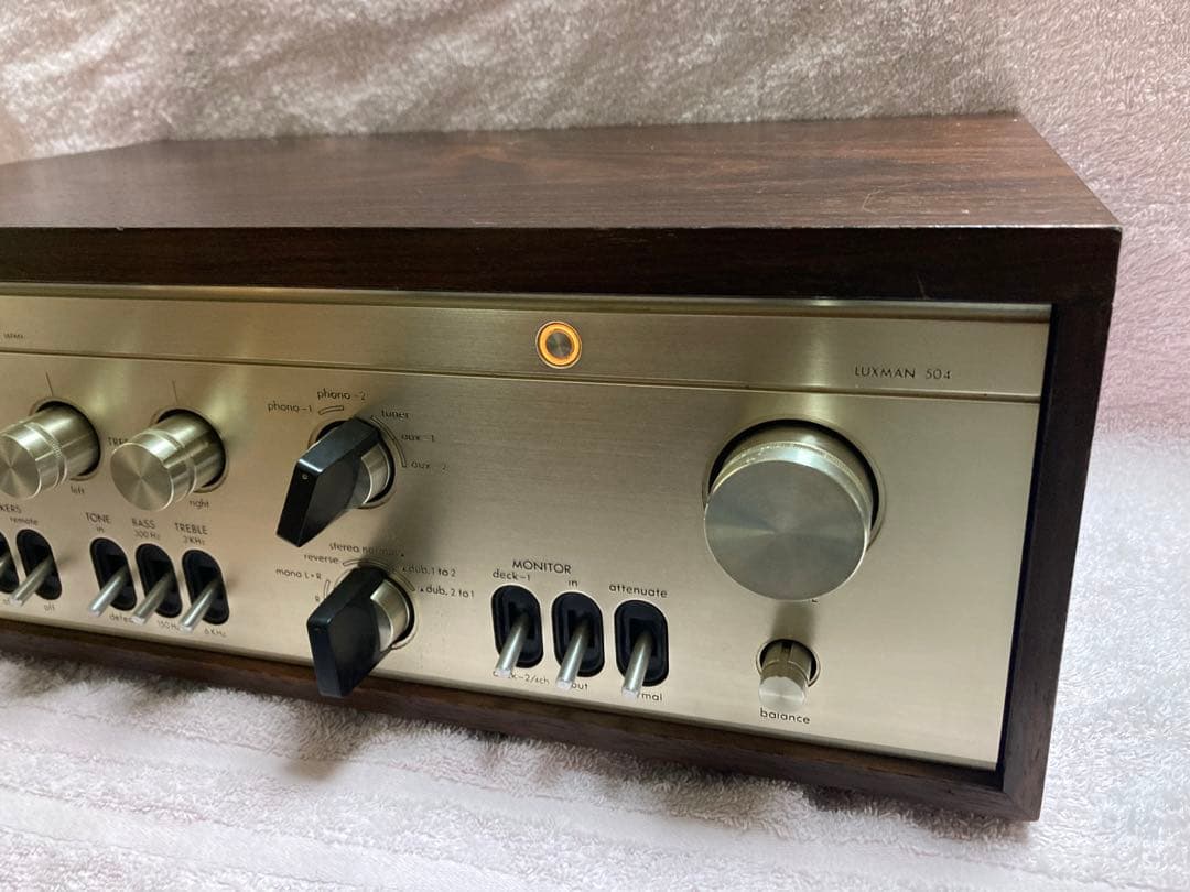 ⭐️動作OK! LUXMAN　プリメインアンプ　L-504