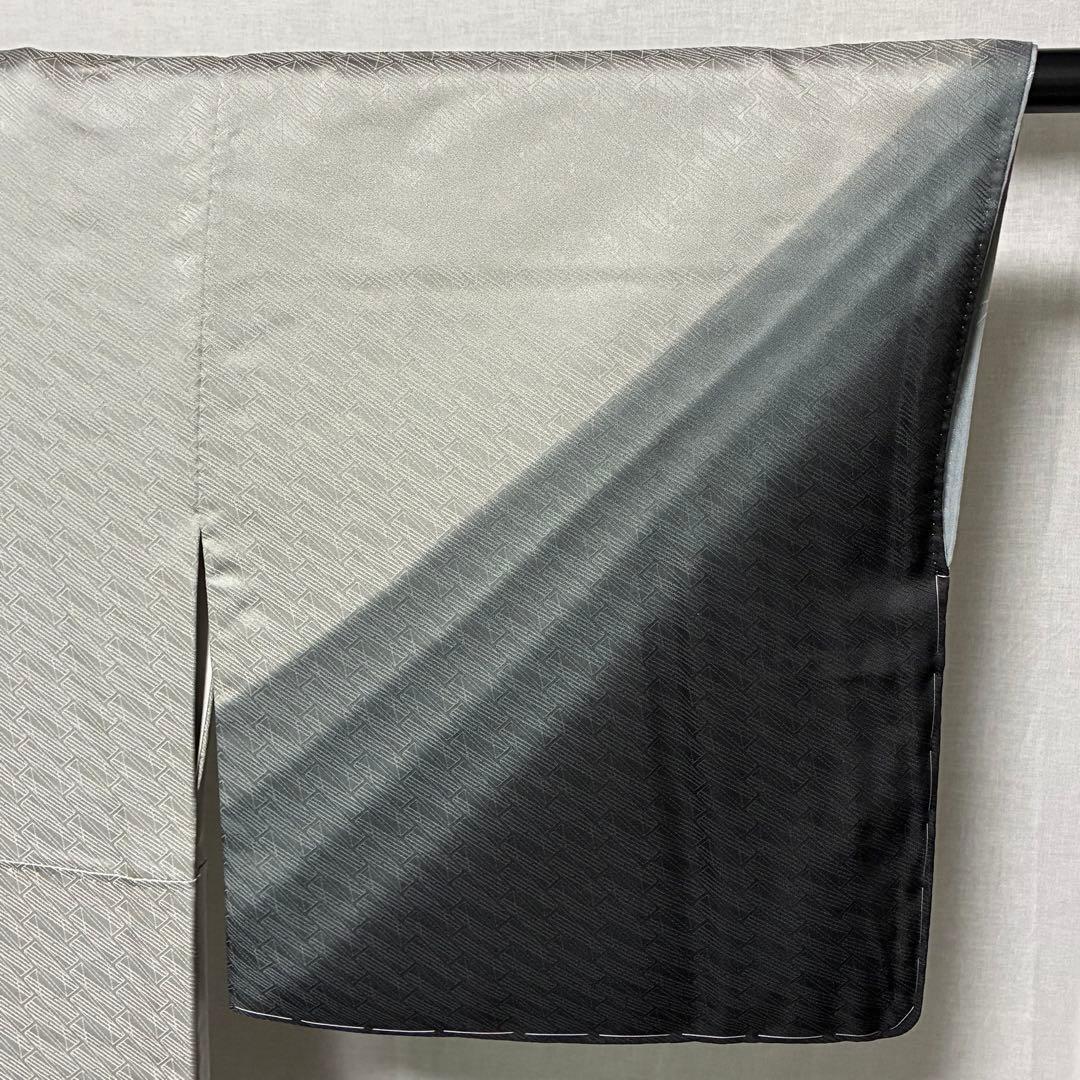 D74 訪問着 斎藤三才 やまと誂 薔薇 正絹着物 袷 しつけ糸付き未使用極美品