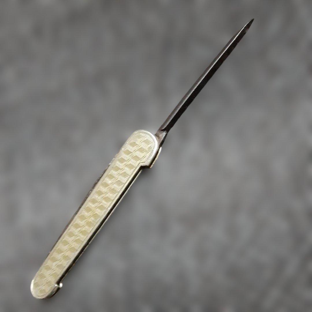 古いドイツ·ゾーリンゲン製折畳ナイフE BRUCKMANN MANNヴィンテージ