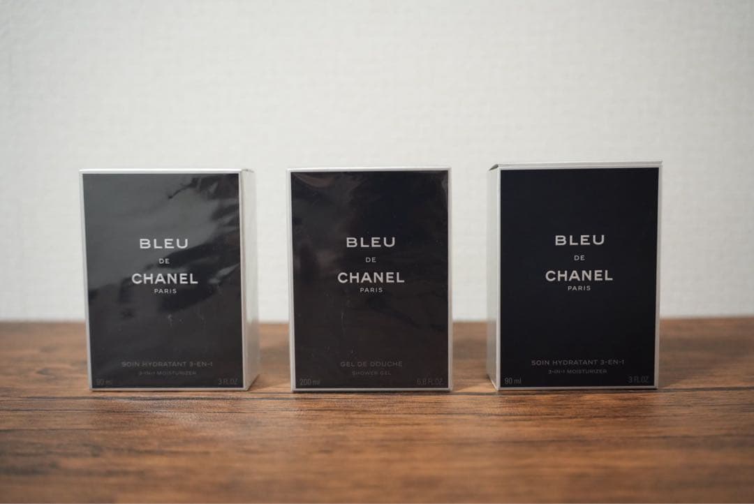 【新品未開封】シャネル定価28000円 BLEU DE CHANEL 3本セット