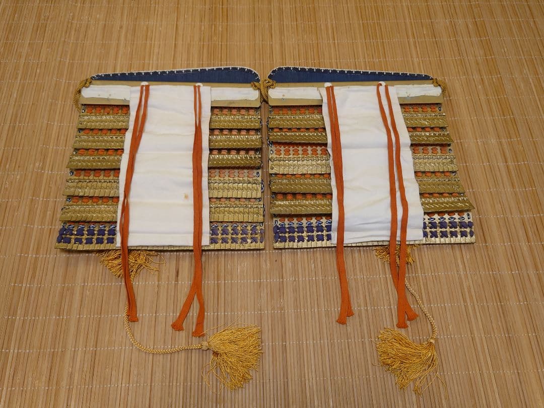 ★★☆全国送料無料☆緋縅本小札大鎧☆等身大大鎧一領☆鎧兜・甲冑★★