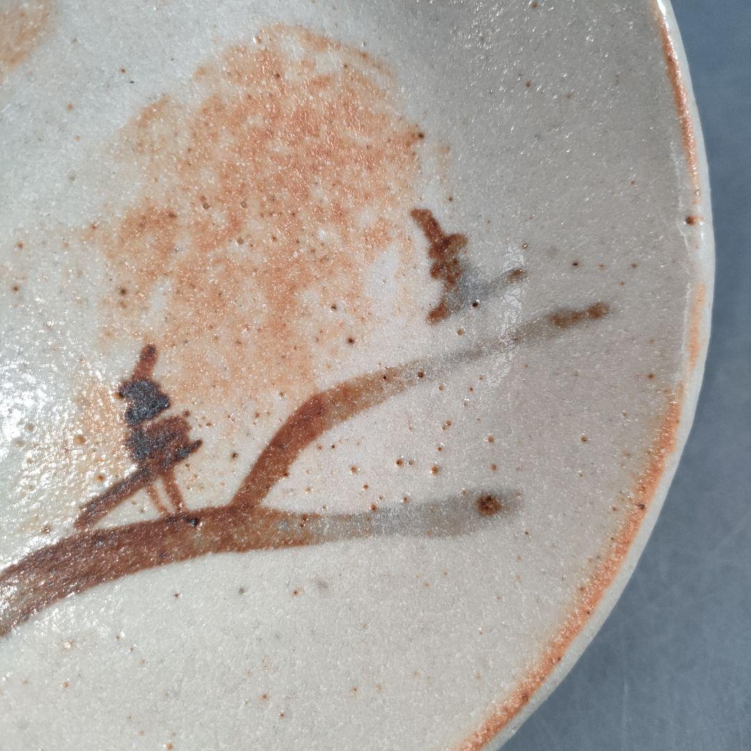 A942-1/大萱窯/加藤弥右衛門 造/志野銘々皿8客/小皿/向付/