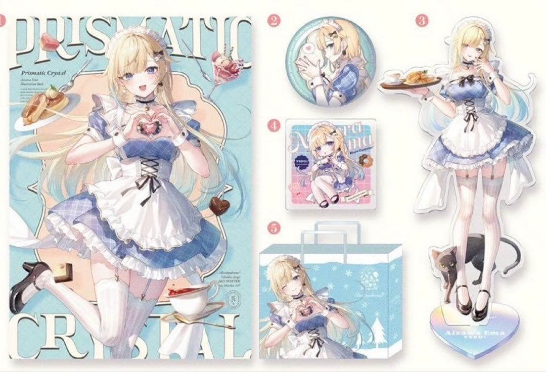 C107 AliceSyndrome* 藍沢エマ 新刊セット・プレイマット