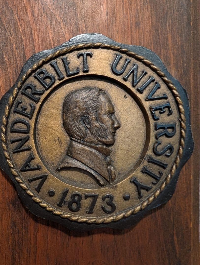 ヴィンテージ 手彫り 木製 盾 カレッジ USNavy エンブレム 英国製 ３点