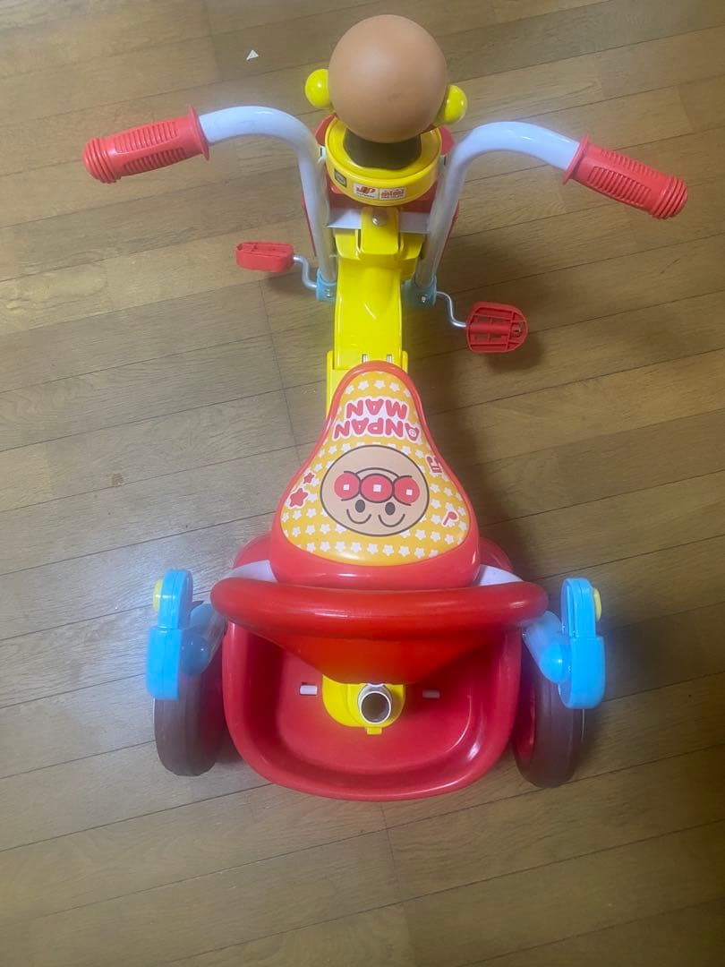 アンパンマン 折りたたみ三輪車 オールインワンUP2
