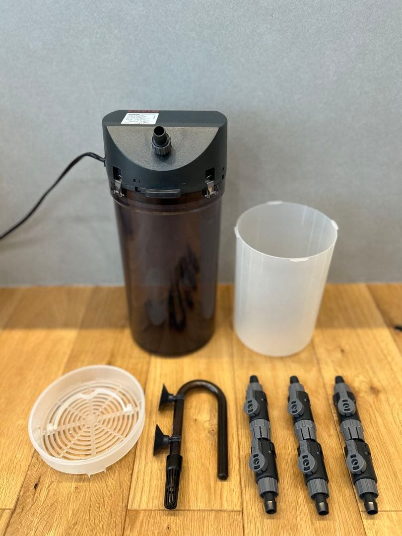 EHEIM classic 2213 本体とダブルタップとフィルターセット