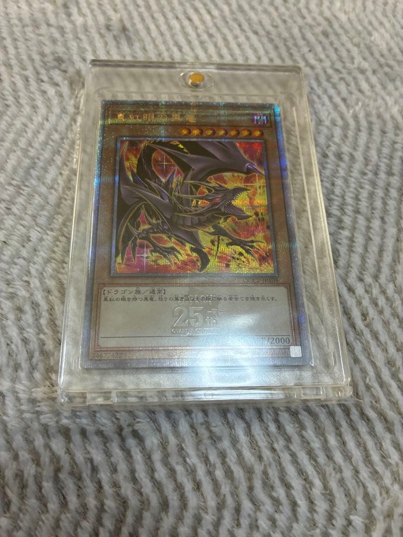 も*の様 遊戯王　レッドアイズブラックドラゴン 真紅眼の黒竜　イラスト違い　25