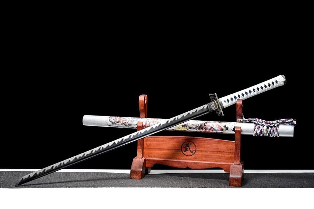 武具　刀装具　日本刀　模造刀 【七色の竜王】 横刀 直刀