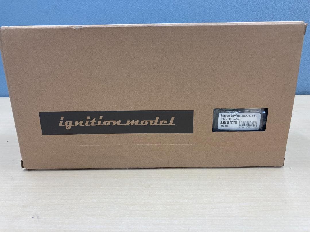 ignition model スカイライン GT-R PGC10 シルバー