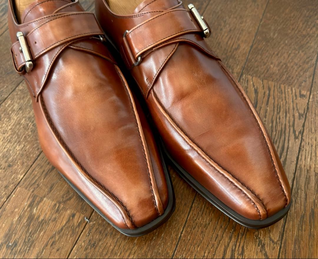 【REGAL】美品！Y819 モンクストラップ/スワールトゥ 26.0cm